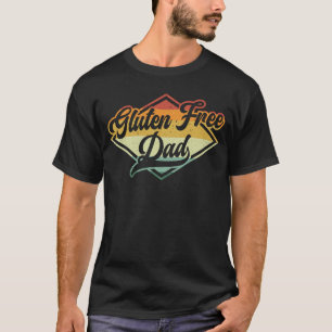 T-shirt Sans gluten Papa Alimentation Allergie Celiaque Ma