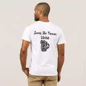 T-shirt Sans l'équipe de ski - Stowe (Dos entier)