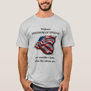 T-shirt sans liberté d'expression