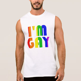 T-shirt Sans Manches Je suis Gay