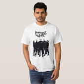 T-shirt Sans mouvement en métal blanc (Devant entier)