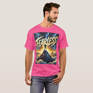 T-shirt Sans peur - audacieux et habilitant la conception
