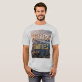 T-shirt Sans peur et sans limites (Devant entier)