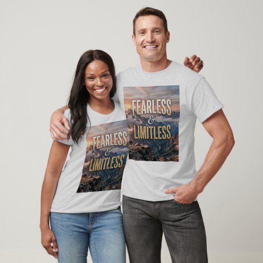 T-shirt Sans peur et sans limites (Unisexe)