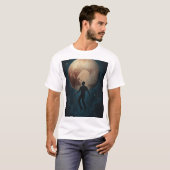 T-shirt Sans poids sur Pluton (Devant entier)