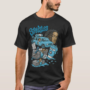 T-shirt Sans stress 11 Légende Bleu Blanc Noir 2025 Hallow