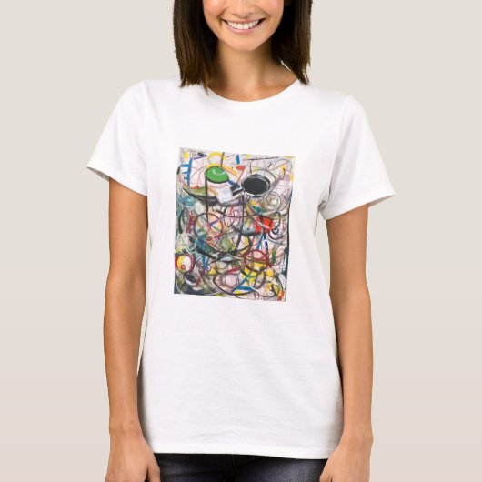T-shirt Sans titre peinture Abstraite Hankamer Artjunkhaus (Devant)