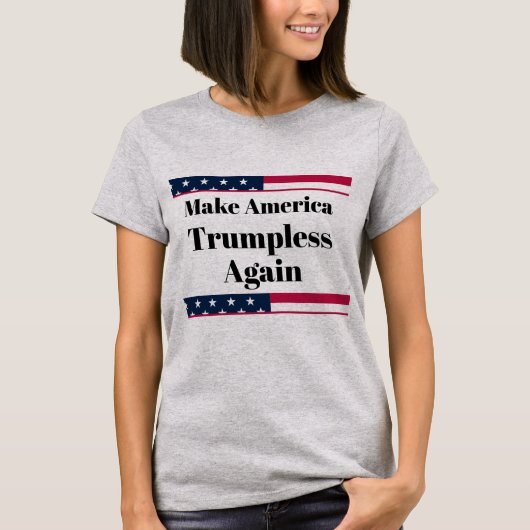 T-Shirt sans Trump (Devant)