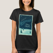 T-shirt Santa and his Reindeers (Devant)