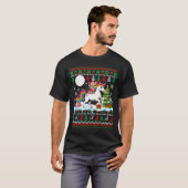 T-shirt Santa Chihuahua Riding Unicorn Sweater Christmas O (Devant entier)