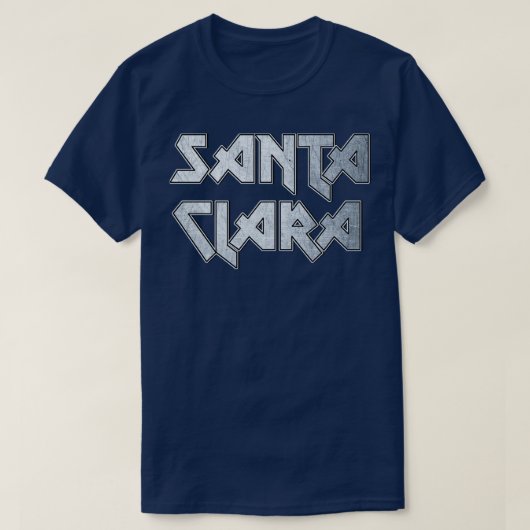 T-shirt Santa Clara CA (Design devant)