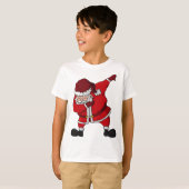 T-shirt santa claus dab (Devant entier)
