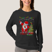 T-shirt Santa Claus Dabbing Around The Christmas Tree In (Devant)