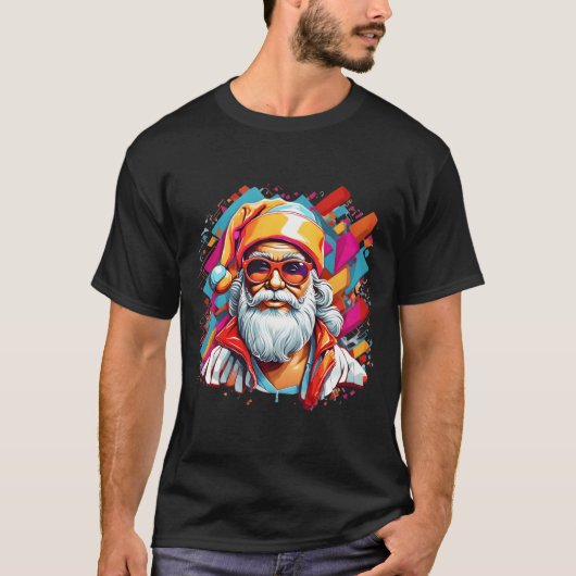 T-shirt Santa Claus de l'an 2000 (Devant)