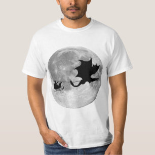 T-shirt Santa Claus Dragon Rider