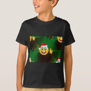 T-shirt santa claus emojis