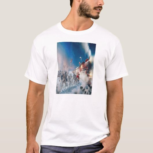 T-shirt SANTA CLAUS et L'EXPRESS (Devant)