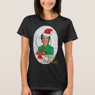 T-shirt santa claus Hillary clinton laids Noël drôle C