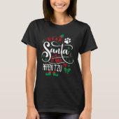 T-shirt Santa Clause elf Xmas Christmas Chien de race Affe (Devant)