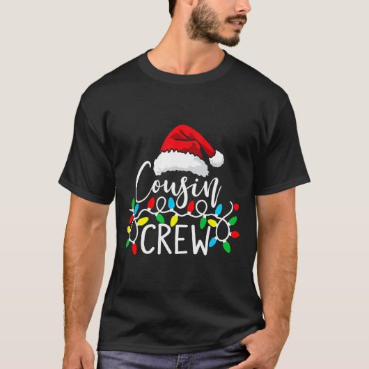 T-shirt Santa Cousin Crew Christmas Matching Pajamas For K (Devant)