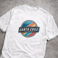 Santa Cruz Rétro Vintage Beach Circulaire Californ