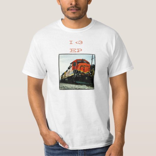 T-shirt Santa Fe forme El Paso TX (Devant)