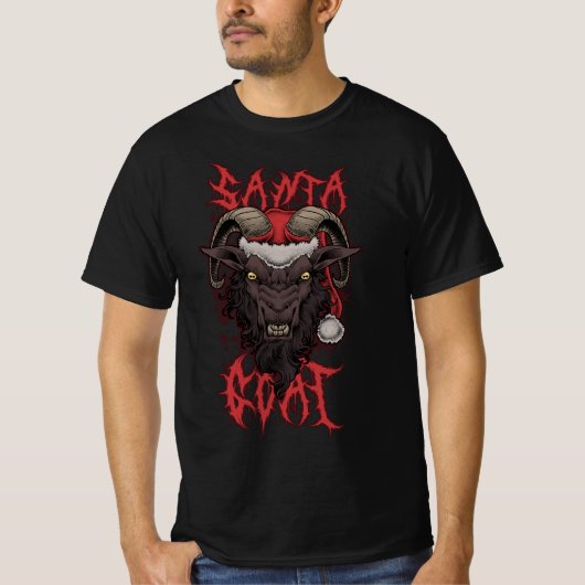 T-shirt Santa Goat (Devant)