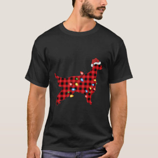 T-shirt Santa Hat Christmas Irish Setter Pajama