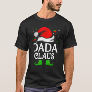 T-shirt Santa Hat Dada Claus Elf Funny Ugly Christmas Swea