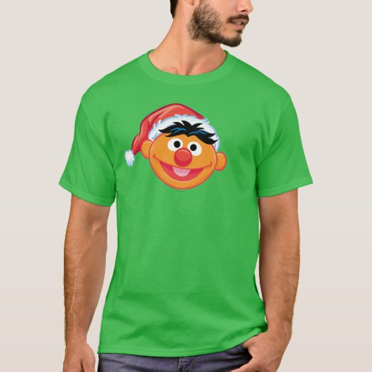 T-shirt Santa Hat Ernie (Devant)