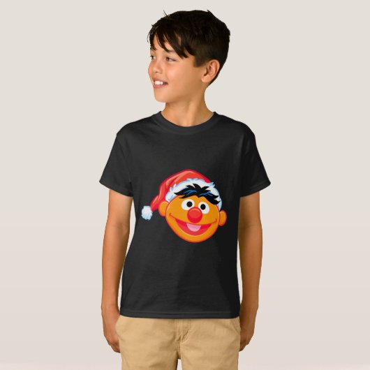 T-shirt Santa Hat Ernie  (Devant entier)