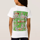 T-Shirt Santa Magical Green New Year (Dos)