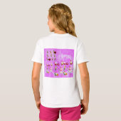 T-shirt Santa Magical Pink New Year (Dos entier)