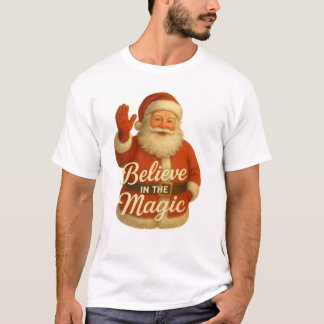 T-Shirt SANTA MAGIE-CROIRE EN LA MAGIE