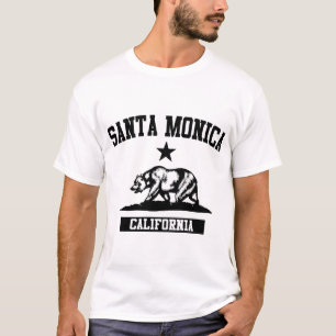 T-shirt Santa Monica la Californie