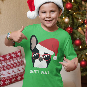 T-shirt Santa Paws