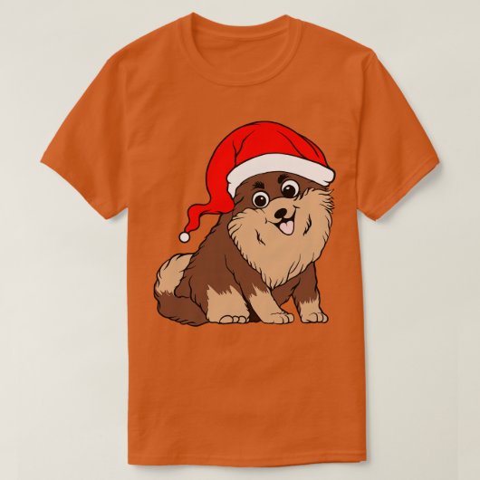 T-shirt Santa Puppy (Design devant)