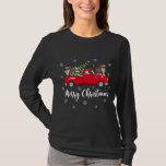 T-shirt Santa Riding Christmas Tree Truck Bull Terrier Dog<br><div class="desc">Père Noël Riding Arbre de Noël Camion Bull Terrier Chien Noël</div>