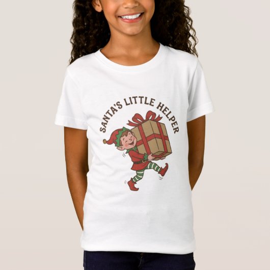 T-Shirt Santa’s Little Helper (Devant)