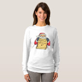 T-shirt Santa’s Naughty List 6 7– Funny Christmas (Devant entier)