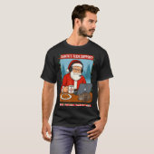 T-shirt Santa s Rebooting Tech Support Shirt (Devant entier)