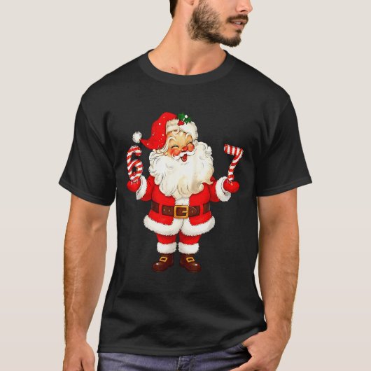 T-shirt Santa Says Six Seven 6 7 Gen Z Alpha Meme Christma (Devant)