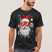 T-shirt Santa Scuba Diving Equipment Funny Scuba Diver Chr (Devant)