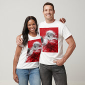 T-shirt Santa Unbound – Crimson Shout of Winter (Unisexe)
