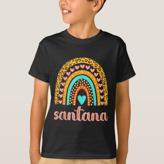 T-shirt Santana Santana Name Birthday Shirt Gift (Devant)