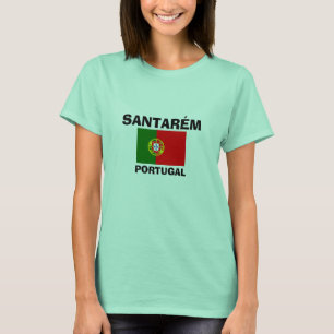 T-shirt Santarém* Portugal Chemise Drapeau Camisa Santarém