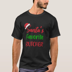 T-shirt Santas Boucher favori Funny Pajama de Noël Xma