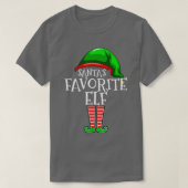 T-shirt Santas Favori Elf Group Matching Famille Christma (Design devant)