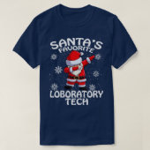 T-shirt Santas Favori Laboratory Tech Noël (Design devant)