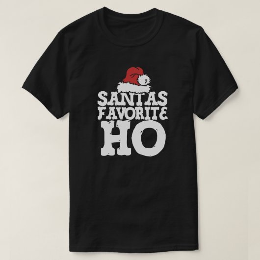 T-shirt Santas Favorite (Design devant)